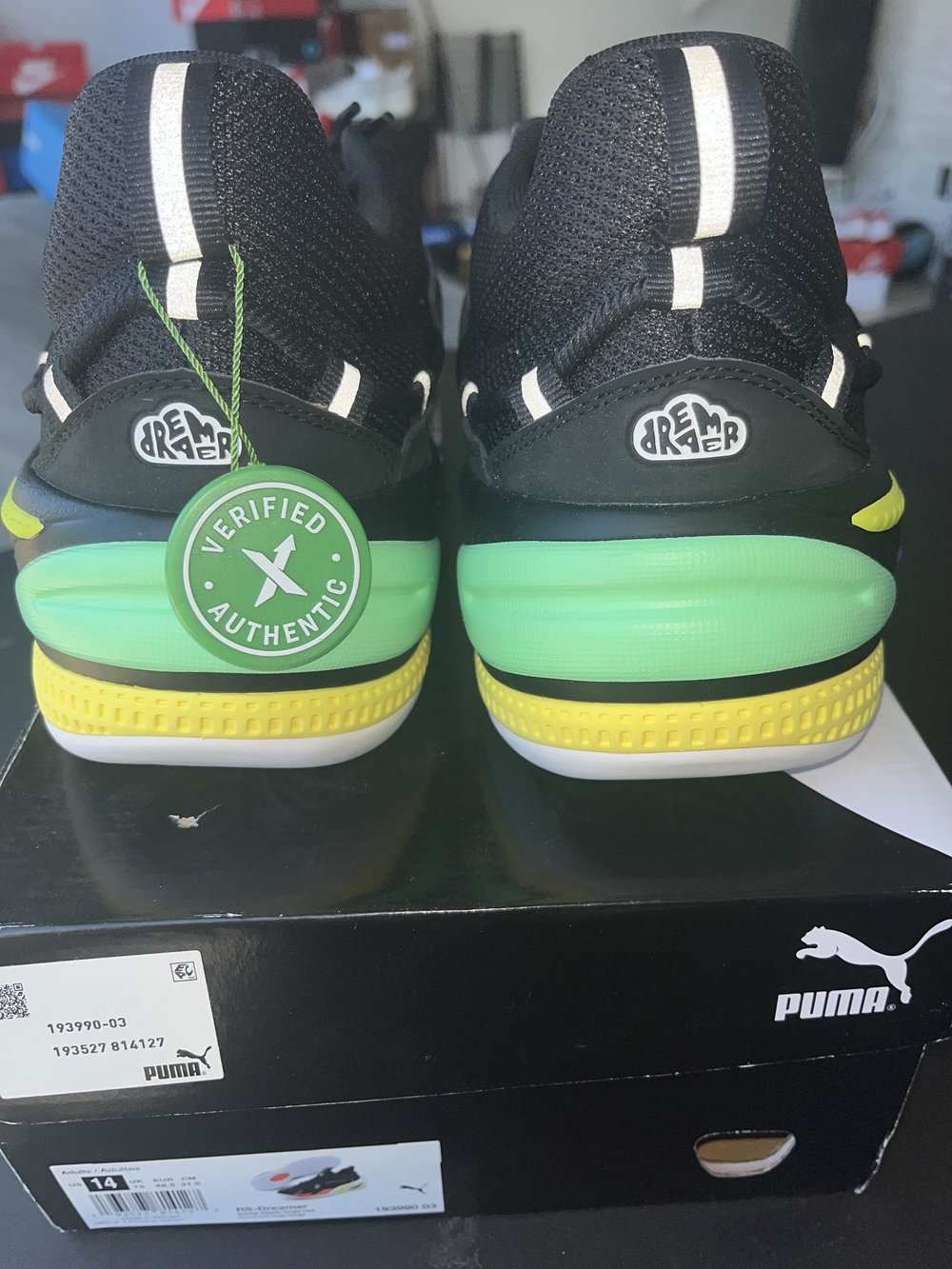 Puma Rs DREAMER.  J.cole Black